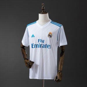 Camisa Retrô do Real Madrid Casa Temporada 2017-2018