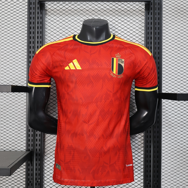 Camisa de Futebol Casa da Seleção Belga 2026 – Versão Jogador