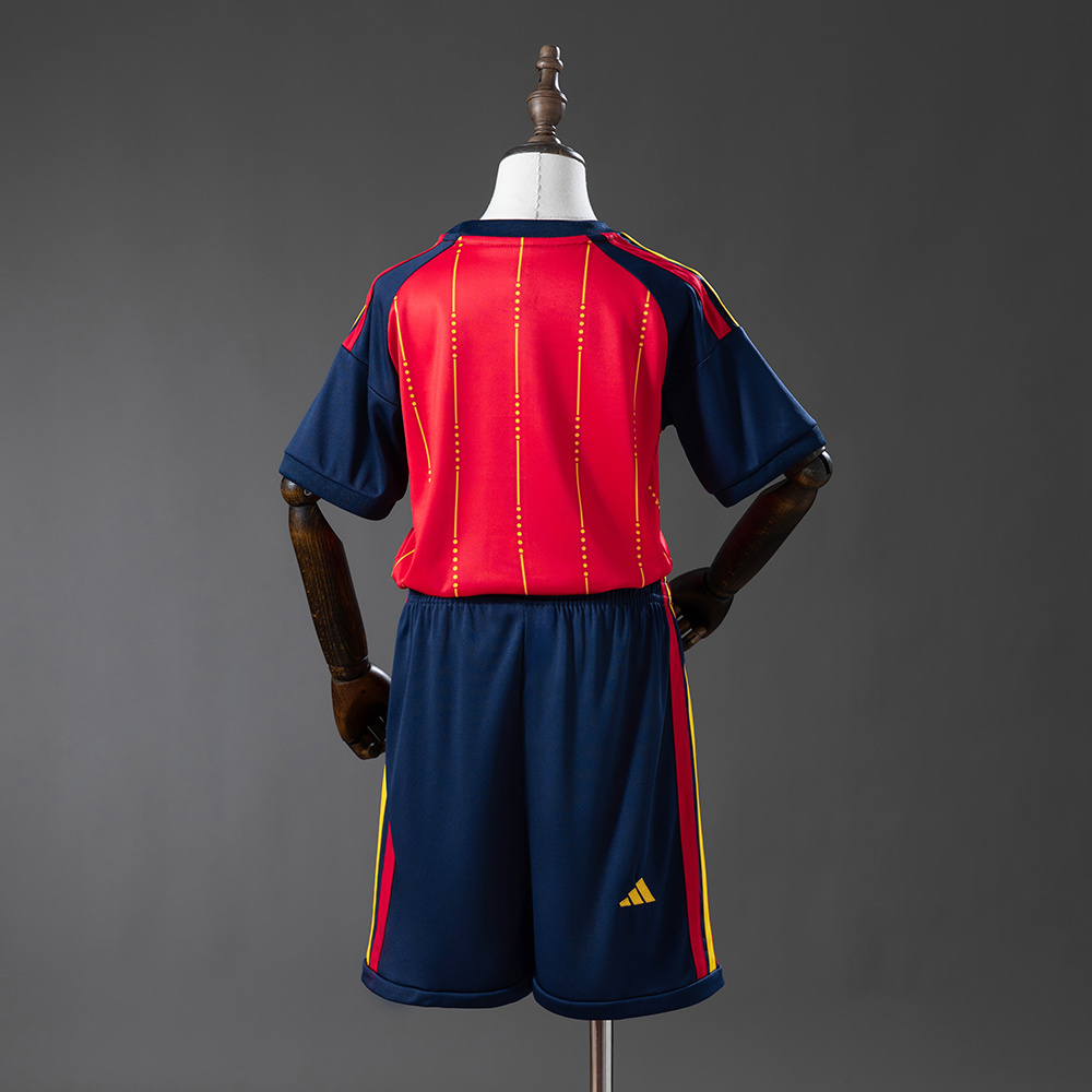 Camisa de Futebol Casa da Seleção Espanhola 2026 Versão Infantil - Imagem 2