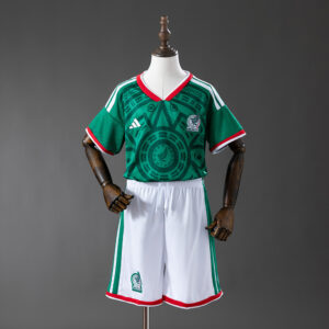 Conjunto de Camisa de Futebol Infantil do México 2026