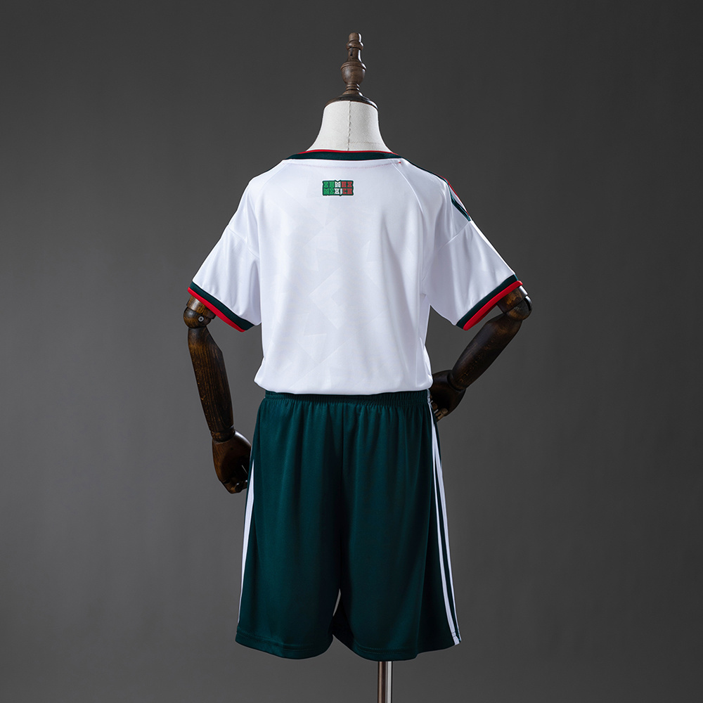 Conjunto de Camisa de Futebol Infantil do México 2026 - Imagem 2