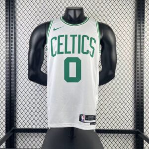 Camiseta número 0 de Jayson Tatum do Boston Celtics, temporada de 2023