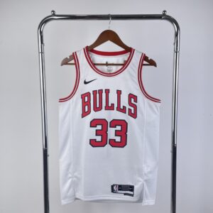 Camiseta número 33 de Scottie Pippen do Chicago Bulls, temporada de 2023