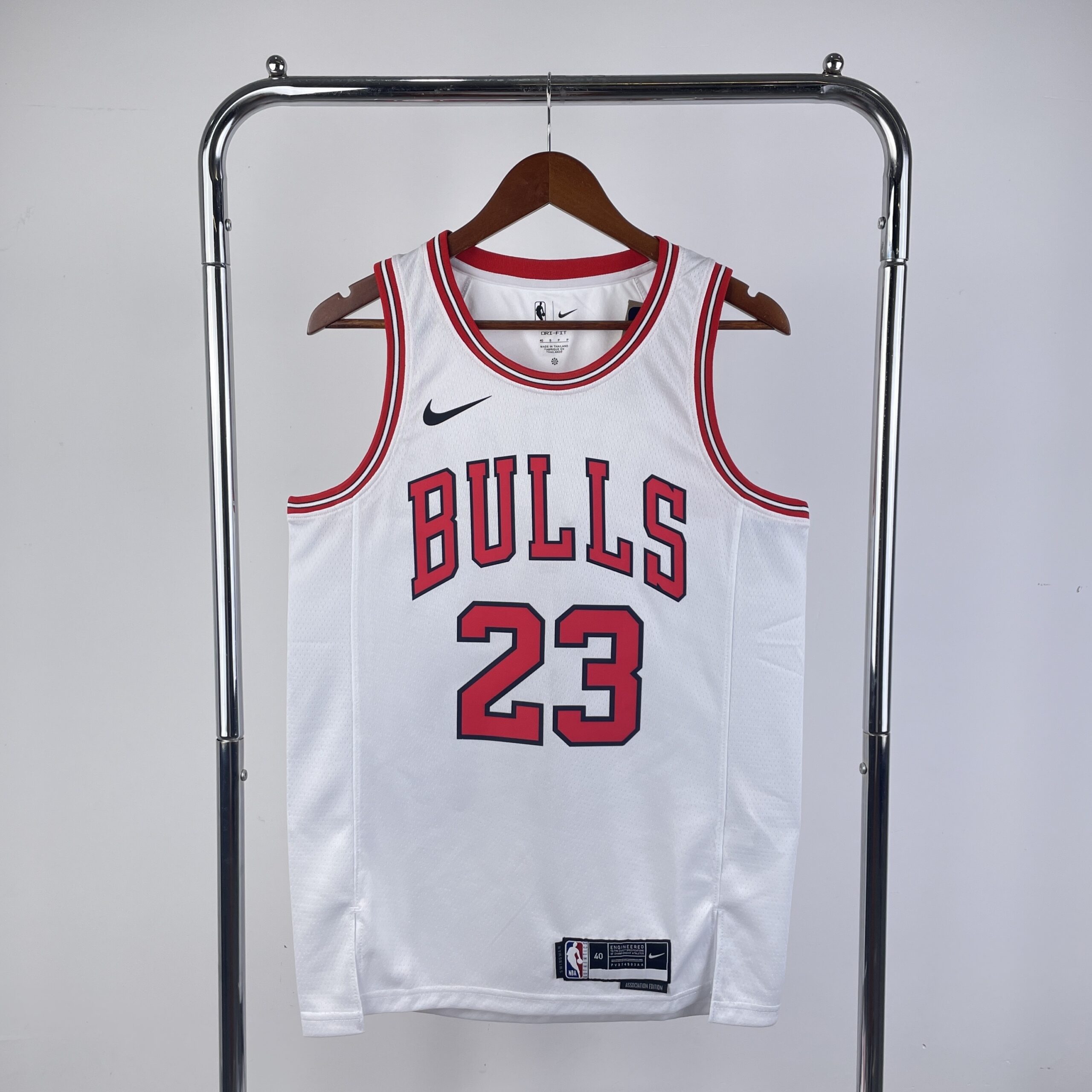 Camiseta número 23 de Michael Jordan do Chicago Bulls, temporada de 2023