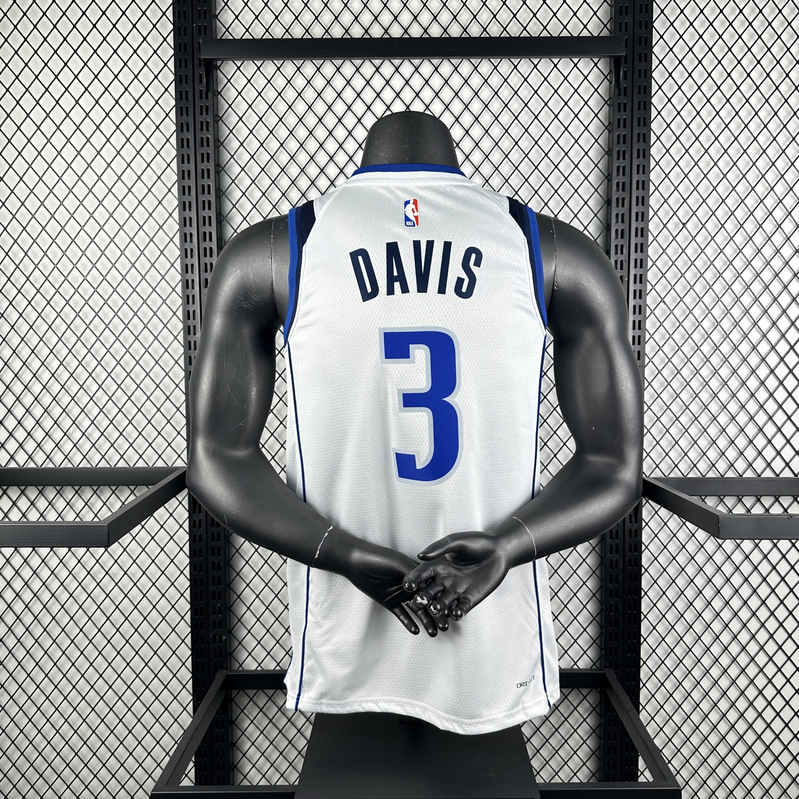 Camiseta número 3 de Davis do Dallas Mavericks, temporada de 2023 - Imagem 2