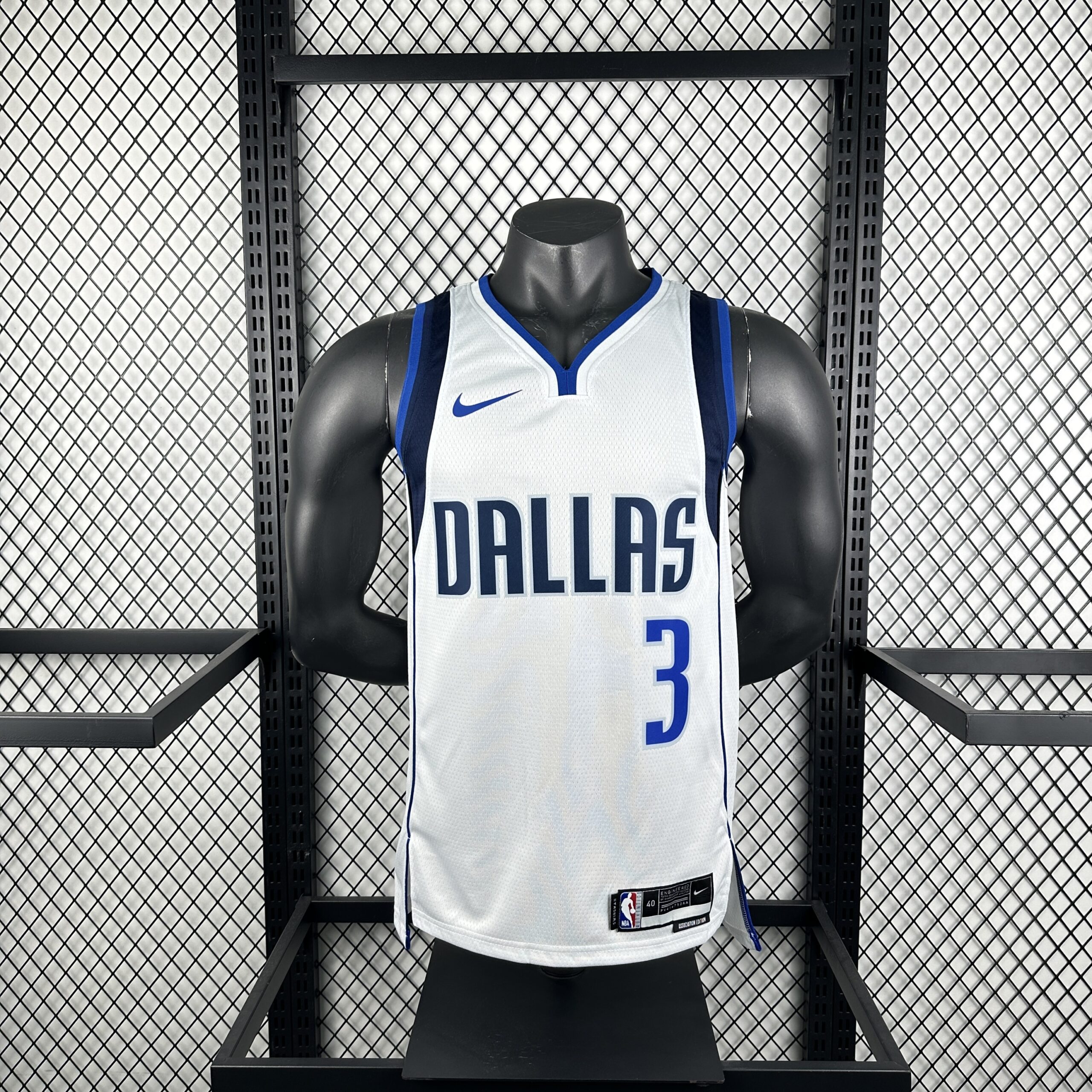 Camiseta número 3 de Davis do Dallas Mavericks, temporada de 2023