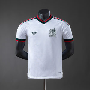 2026 Seleção Mexicana visitante camisa – Versão Jogador