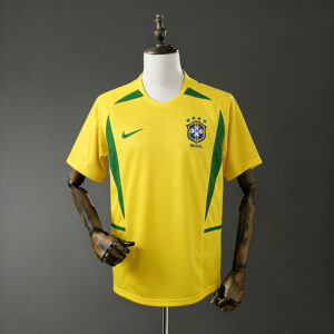Camisa Retrô Casa da Seleção Brasileira Copa de 2002 – Número 11